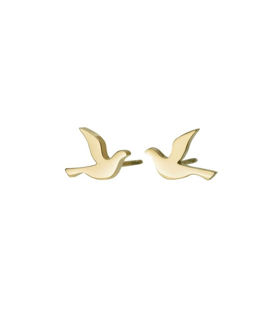 Orhangen Edblad | Dove Studs Small Gold