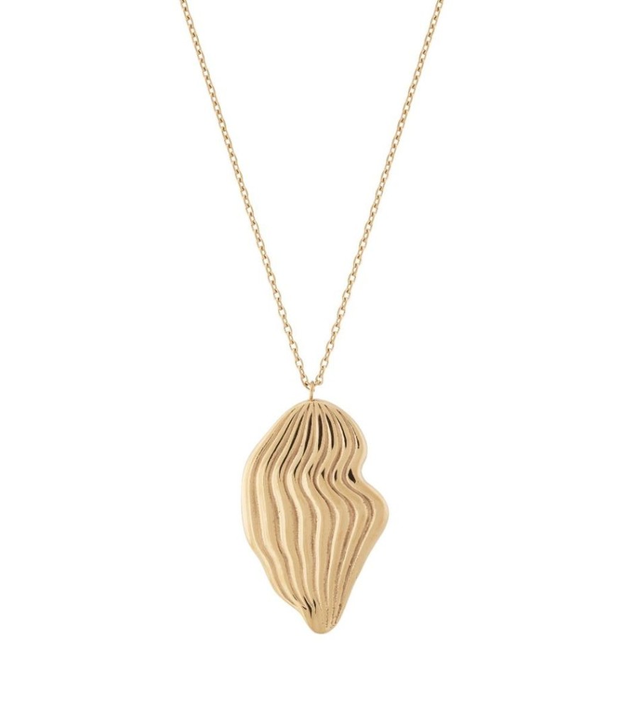 Halsband Edblad | Ripples Necklace L Gold