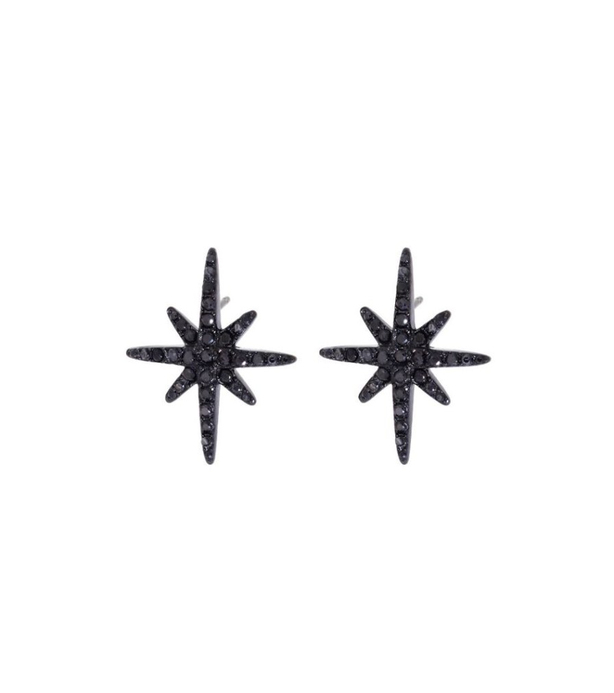 Orhangen Edblad | Polaris Studs L Black Steel