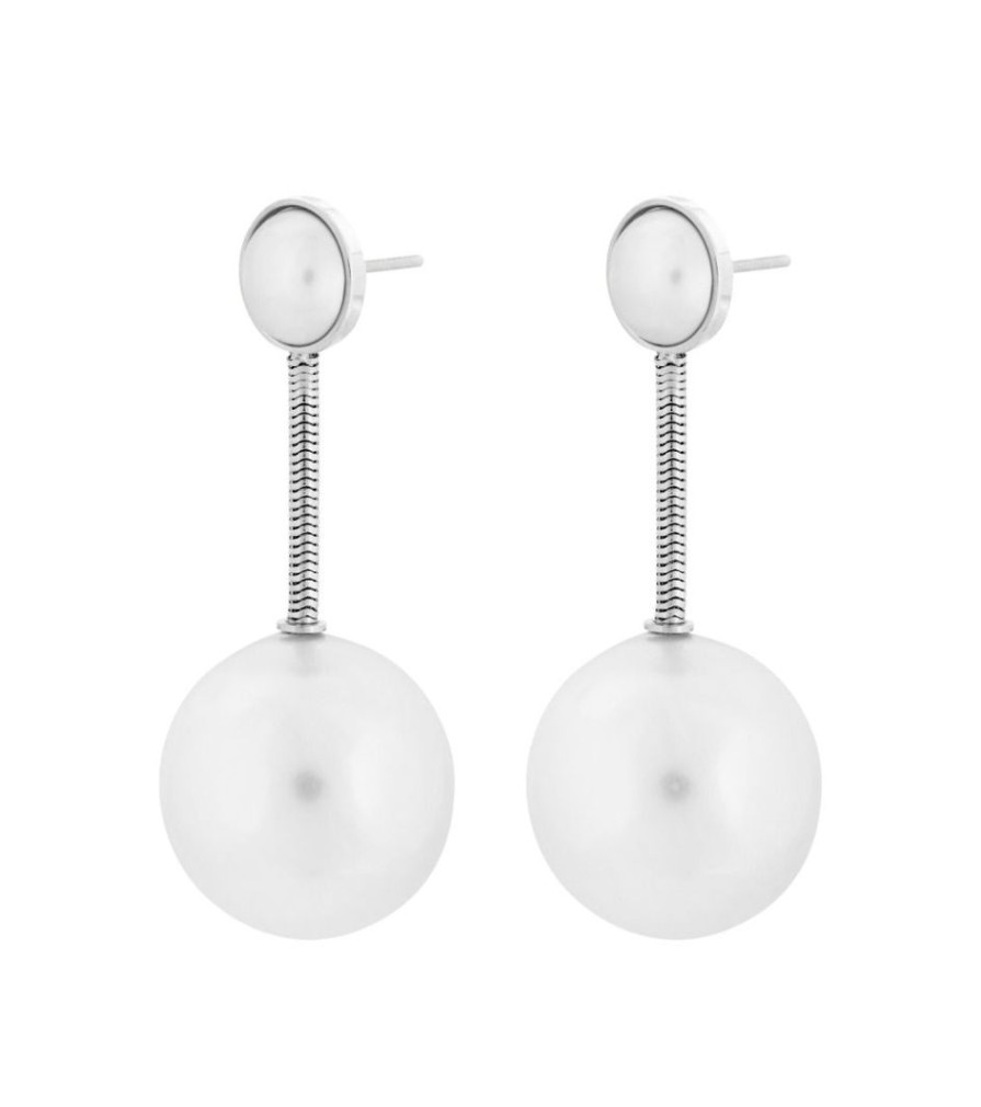 Orhangen Edblad | Globe Earrings Maxi Steel