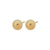 Orhangen Edblad | Plain Studs L Gold