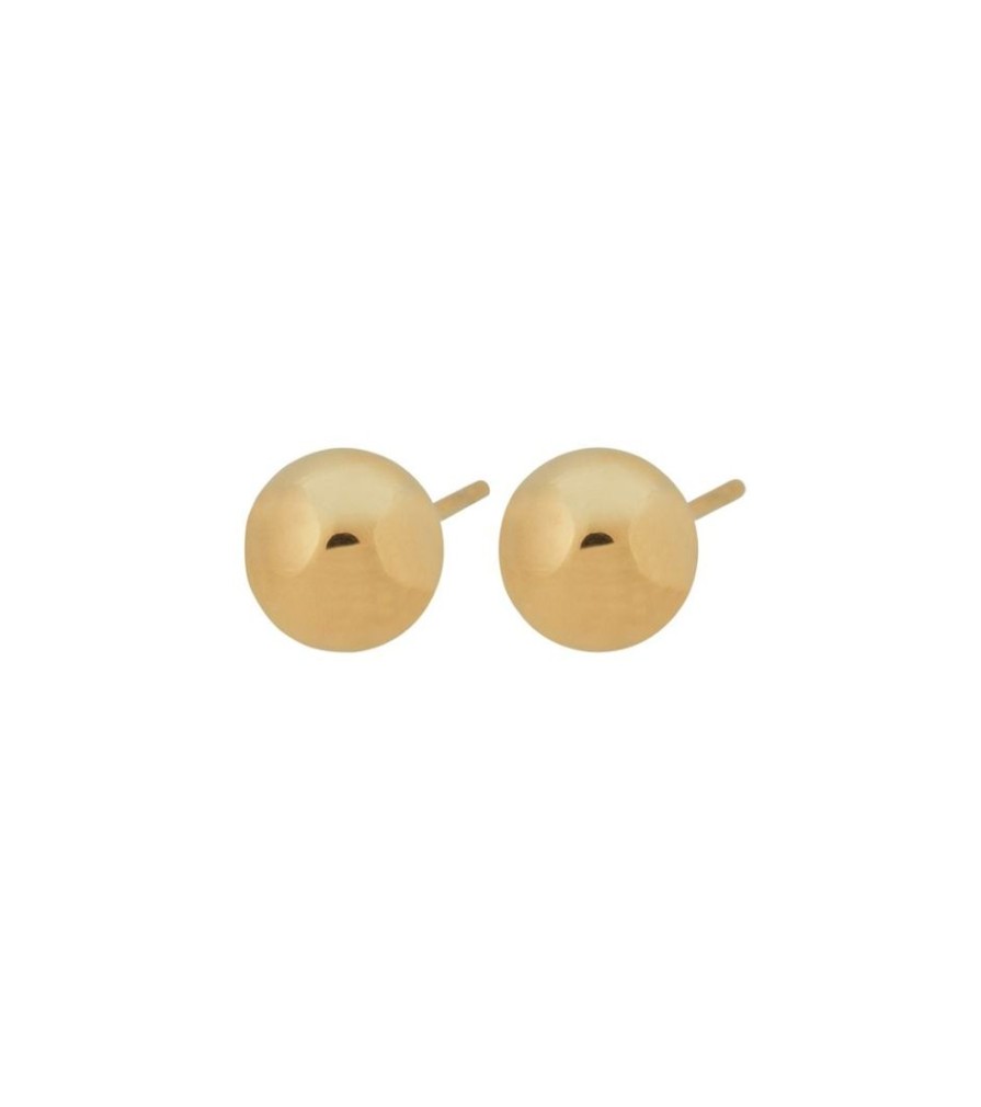 Orhangen Edblad | Plain Studs L Gold