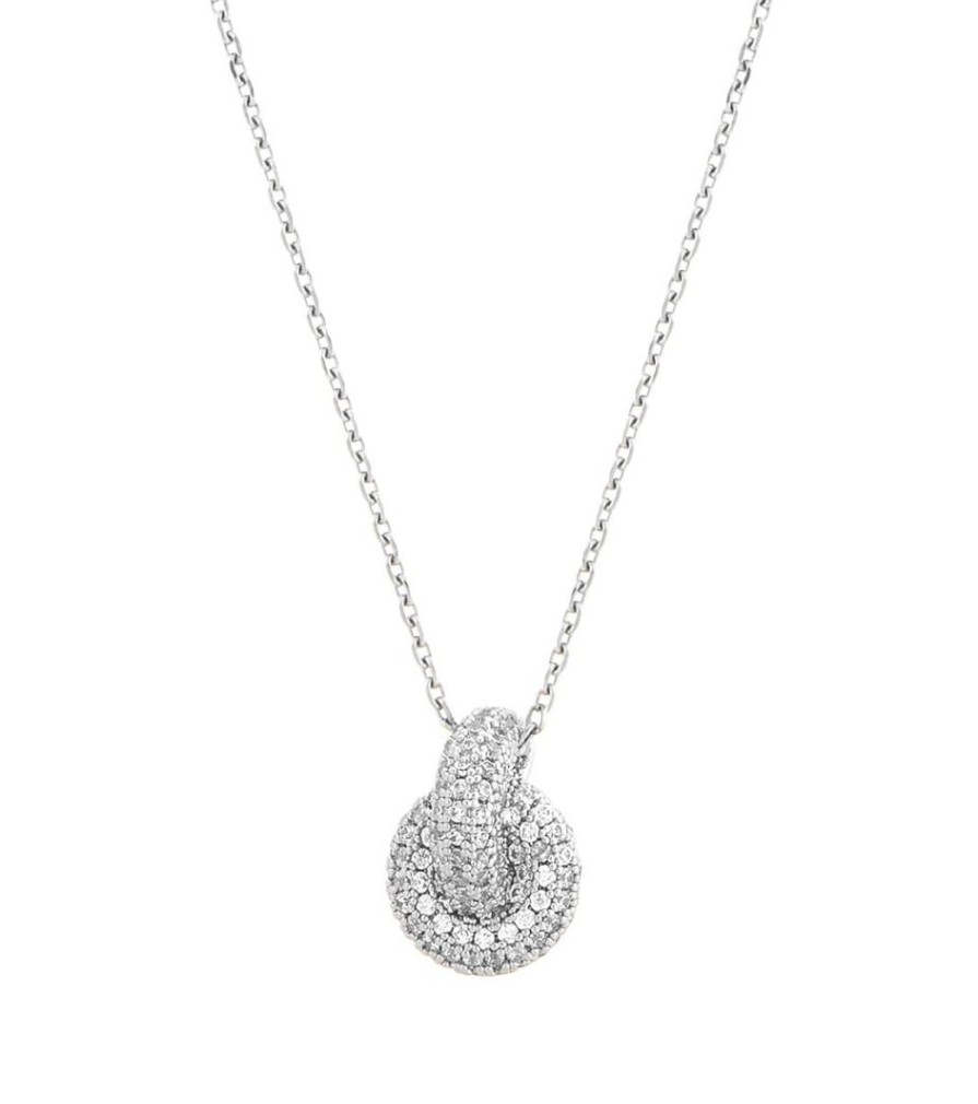 Halsband Edblad | Redondo Sparkle Necklace S Rhodium