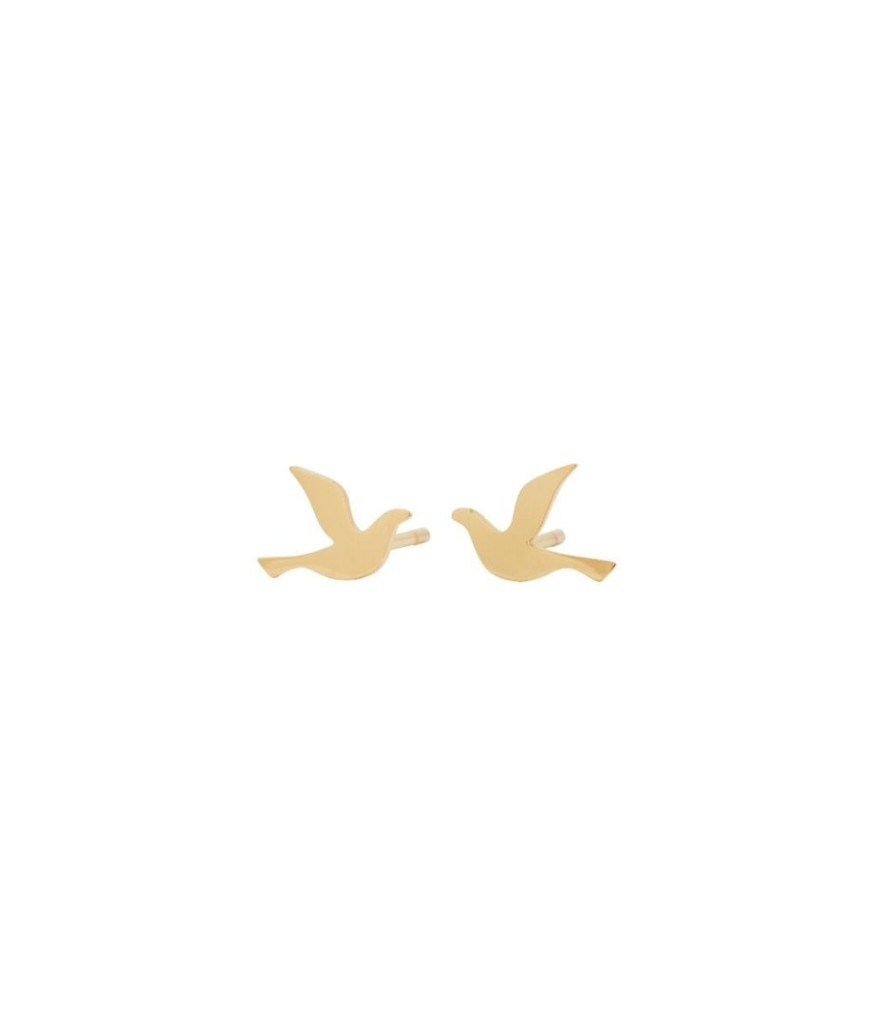 Orhangen Edblad | Dove Studs Kids Gold