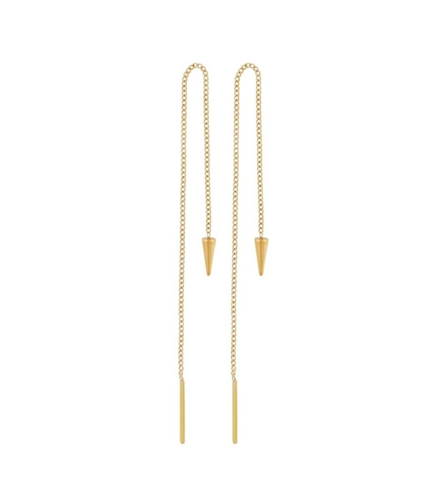 Orhangen Edblad | Peak Chain Earrings Gold