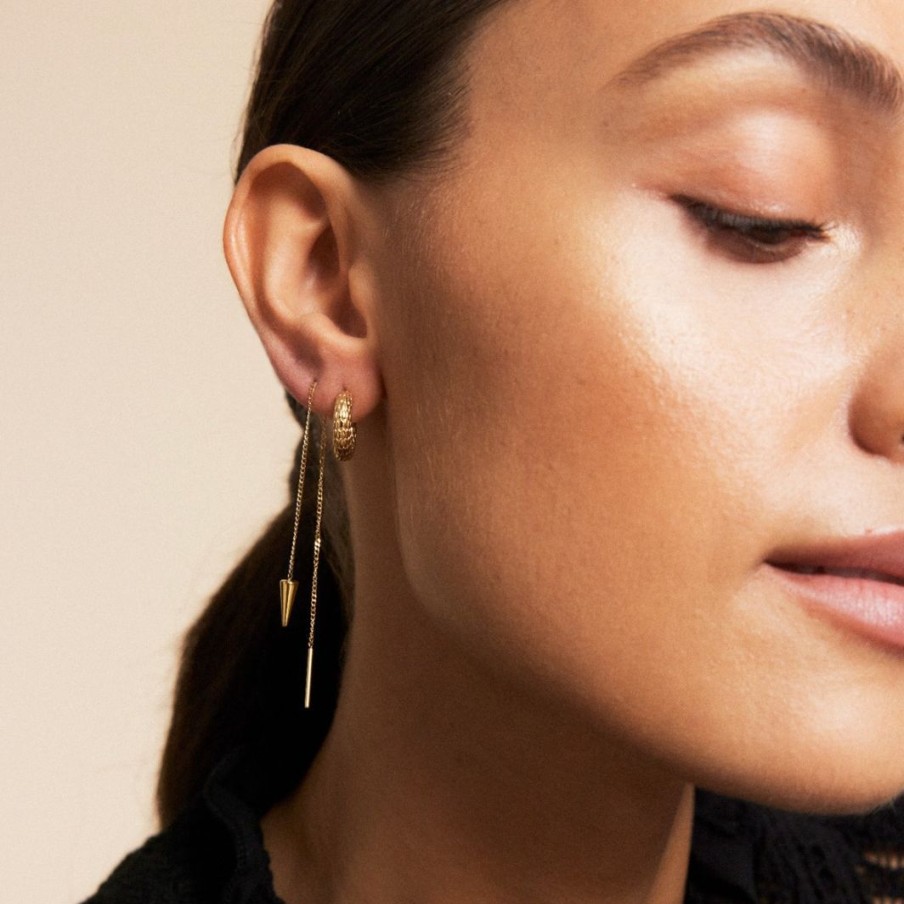 Orhangen Edblad | Peak Chain Earrings Gold