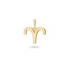 Charm Bar Edblad | Zodiac Sign Aries Gold