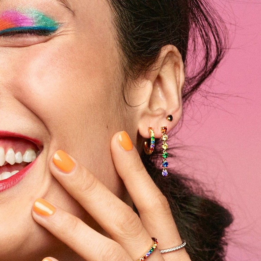 Orhangen Edblad | Rainbow Earrings Gold