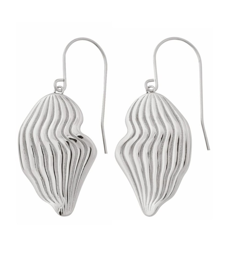 Orhangen Edblad | Ripples Earrings L Steel