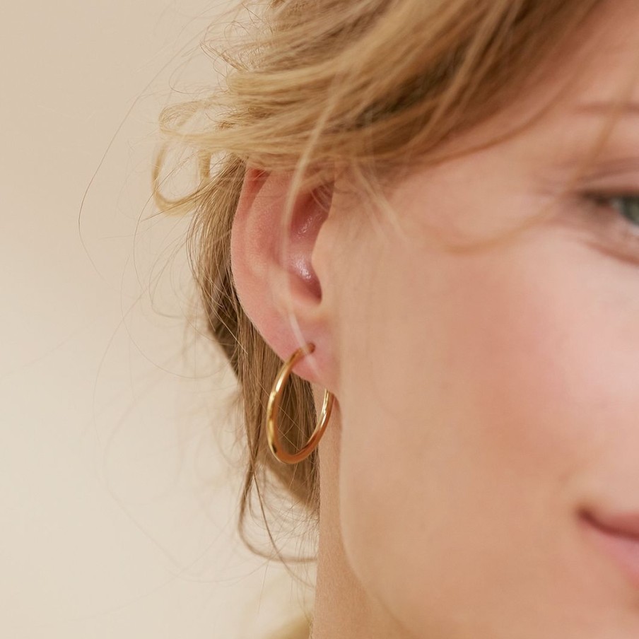 Orhangen Edblad | Hoops Earrings Gold Medium