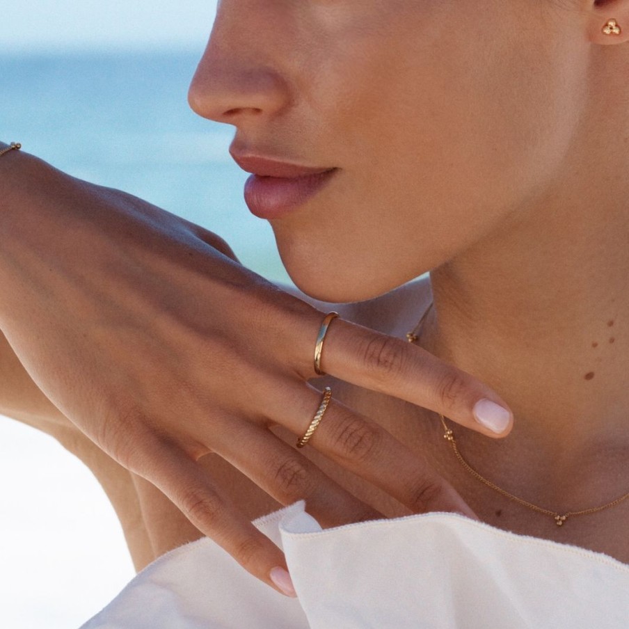 Ringar Edblad | Rope Ring Gold