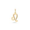 Charm Bar Edblad | Zodiac Sign Leo Gold