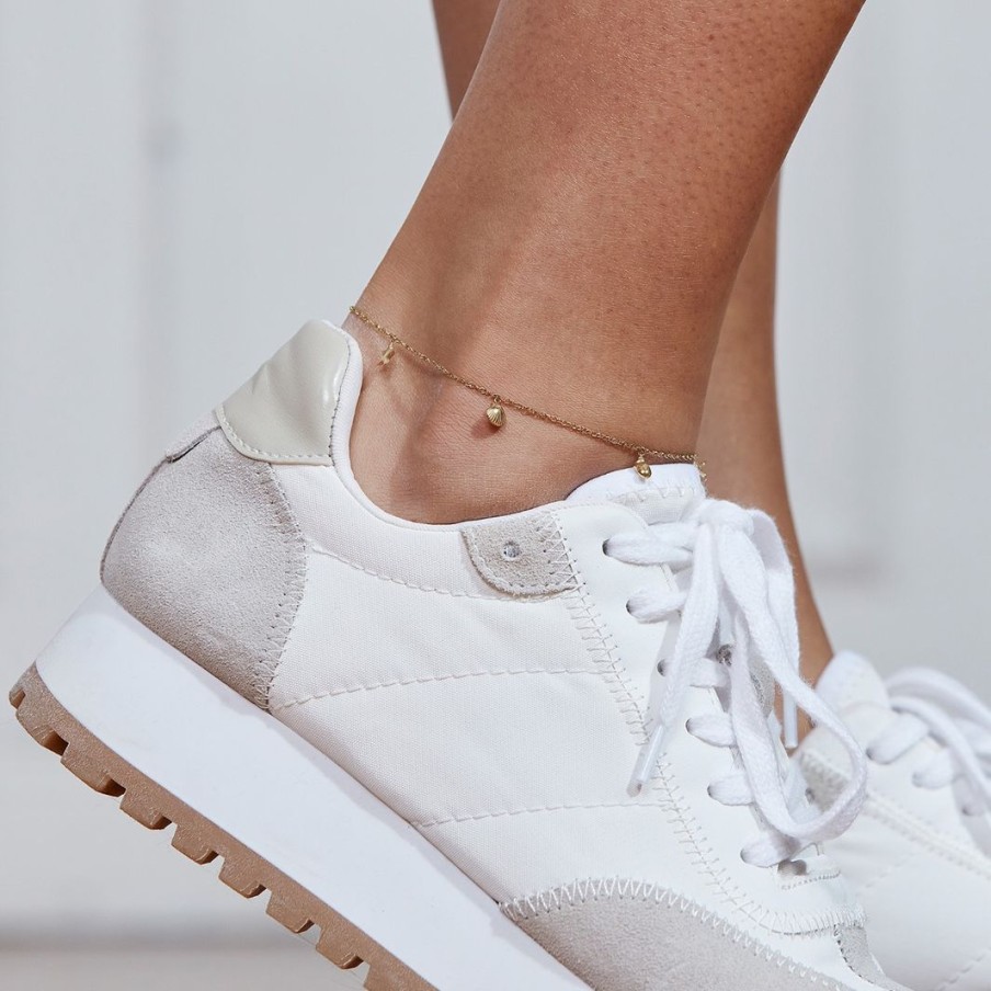 Fotlankar Edblad | Beachcomber Anklet Multi Gold