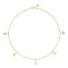 Halsband Edblad | Happy Necklace Multi Kids Gold