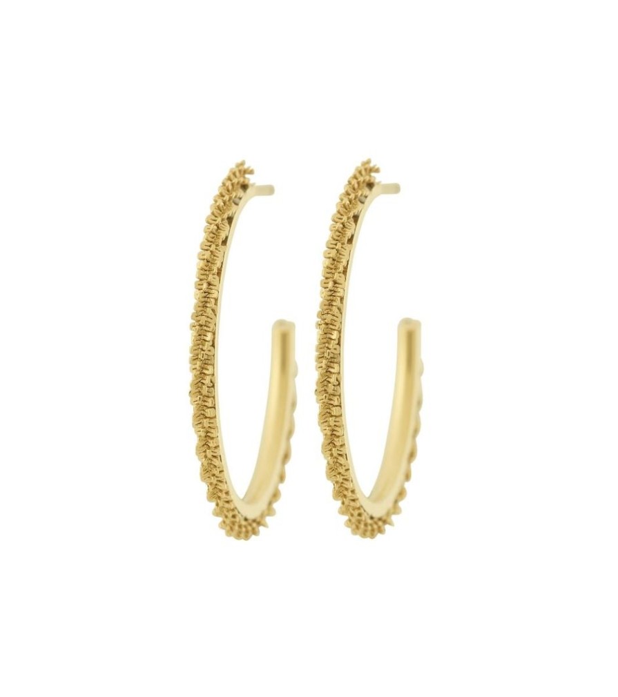 Orhangen Edblad | Tinsel Thin Creoles S Gold