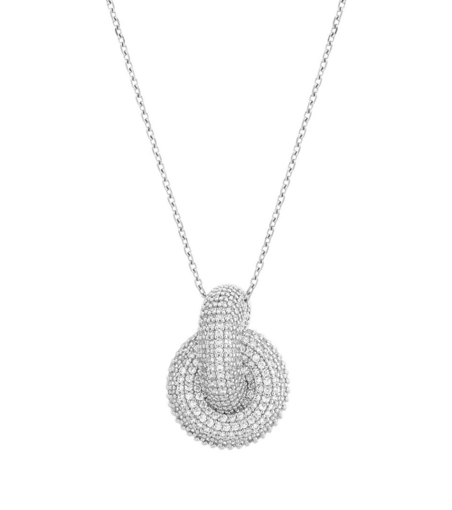 Halsband Edblad | Redondo Sparkle Necklace L Rhodium