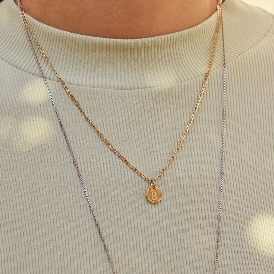 Halsband Edblad | Charmentity Chain Figaro 50 Cm Gold