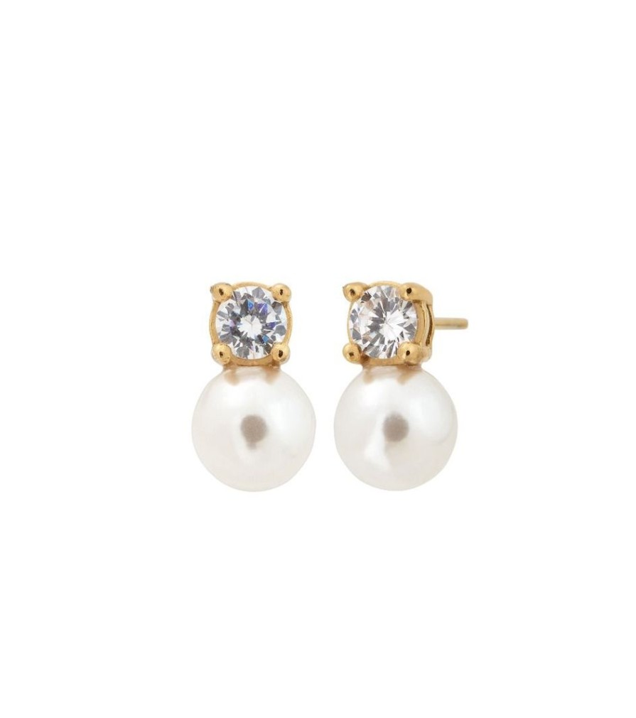 Orhangen Edblad | Luna Studs S Gold