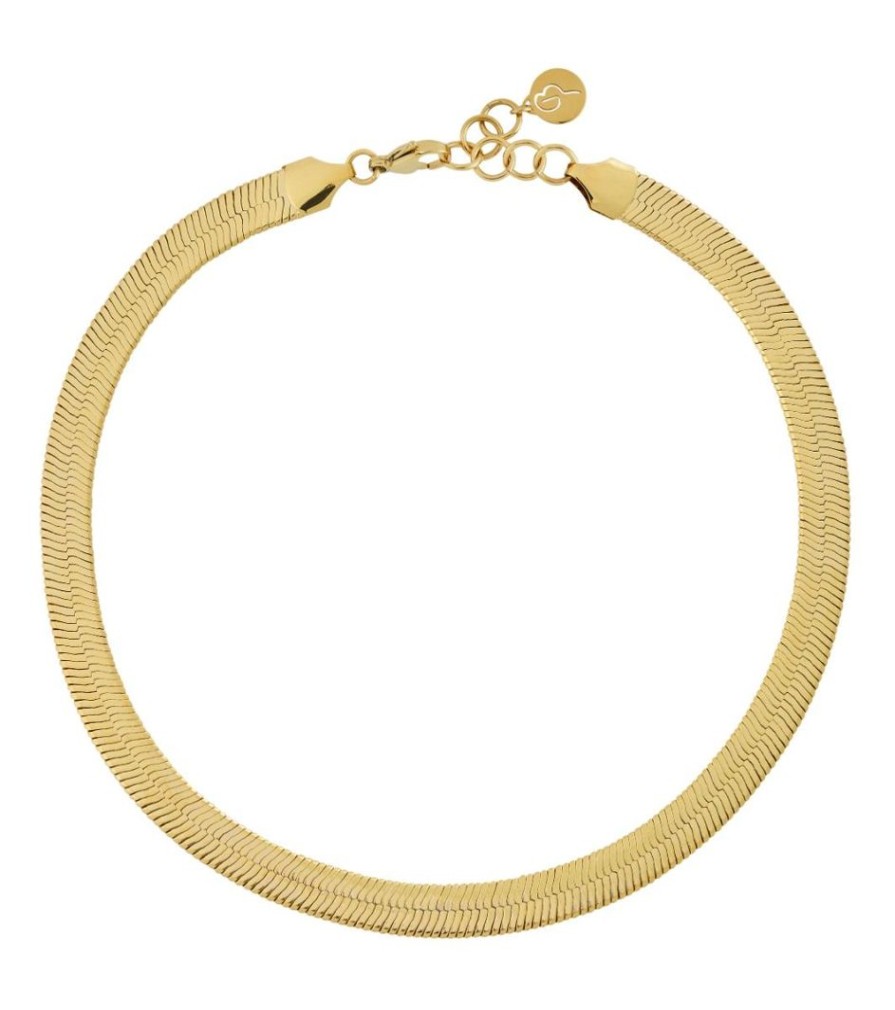 Halsband Edblad | Herringbone Necklace L Gold