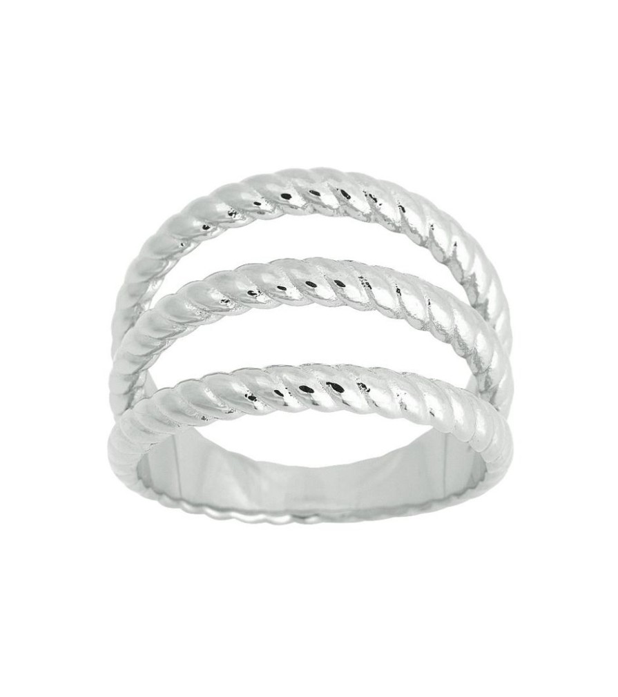 Ringar Edblad | Rope Ring Triple Steel