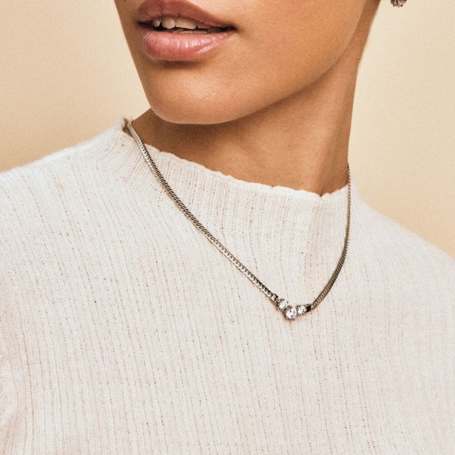 Halsband Edblad | Trinity Necklace Steel