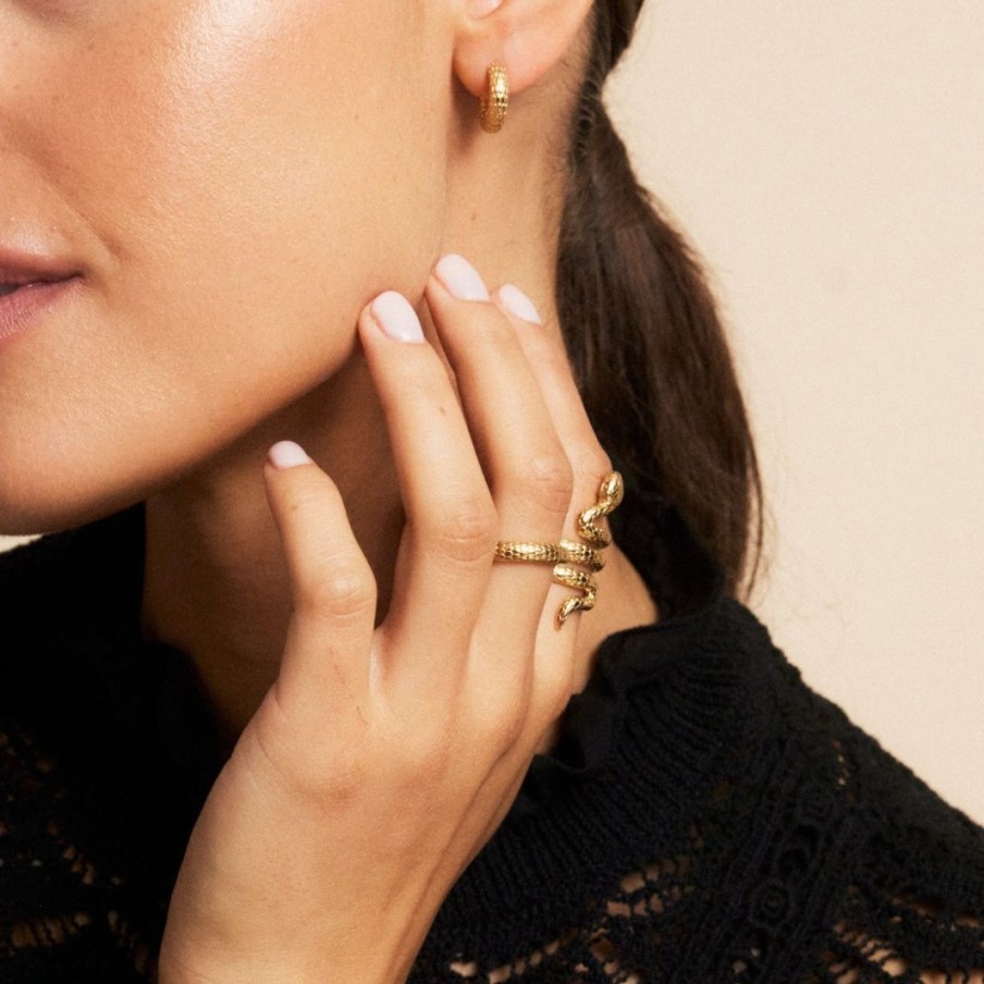 Ringar Edblad | Snake Ring L Gold