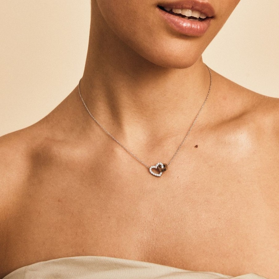 Halsband Edblad | Eternal Heart Necklace Steel