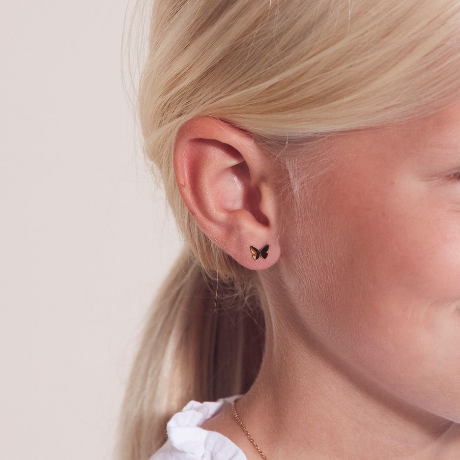 Orhangen Edblad | Papillon Studs Kids Gold