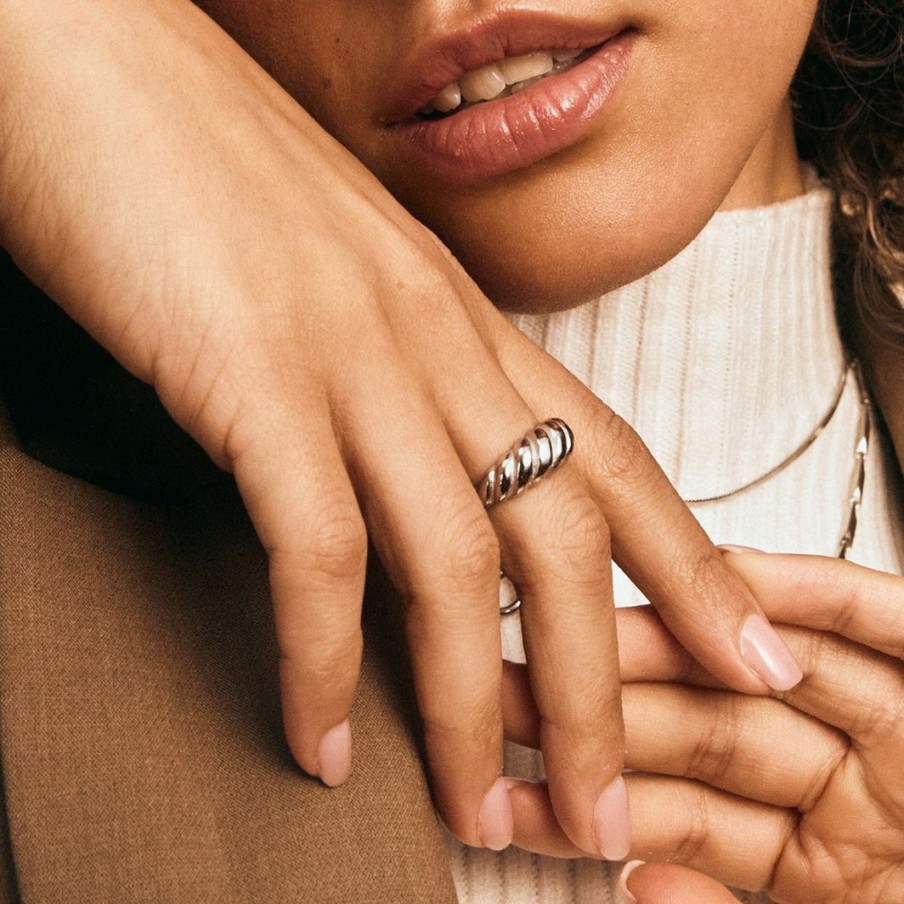 Ringar Edblad | Linea Ring Steel