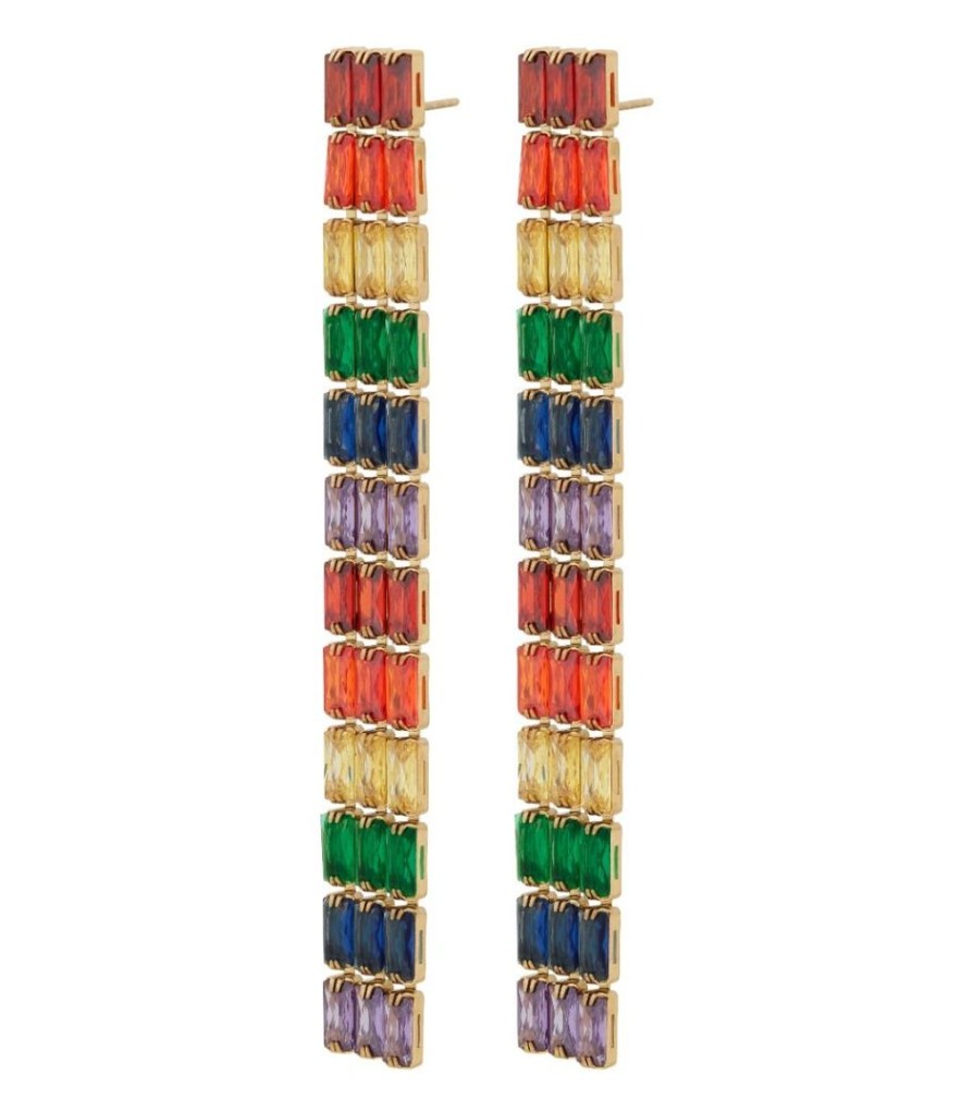 Orhangen Edblad | Rainbow Earrings Maxi Gold