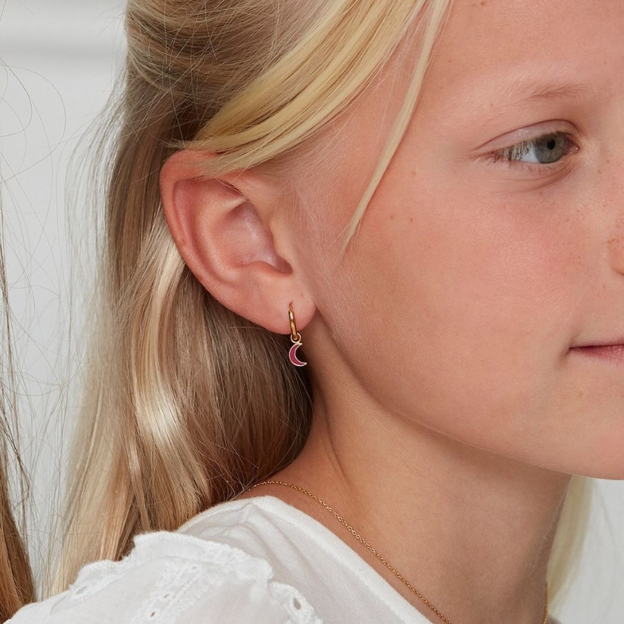 Orhangen Edblad | Sky Hoops Kids Fuchsia Gold