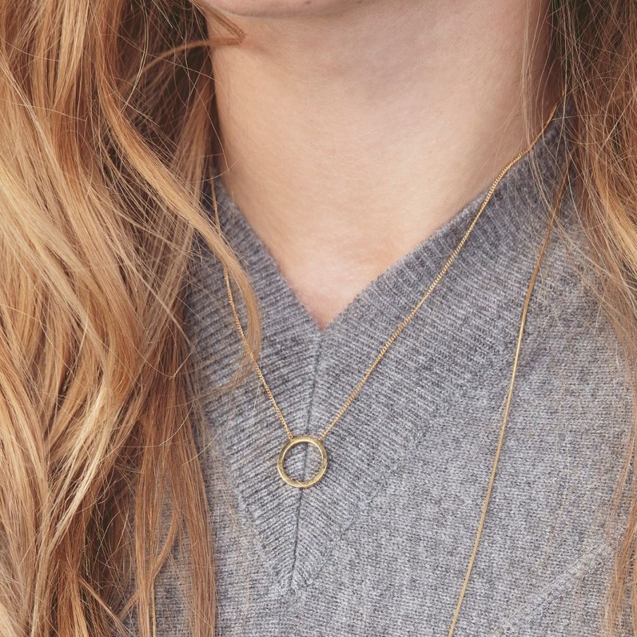 Halsband Edblad | Circle Necklace Small Gold