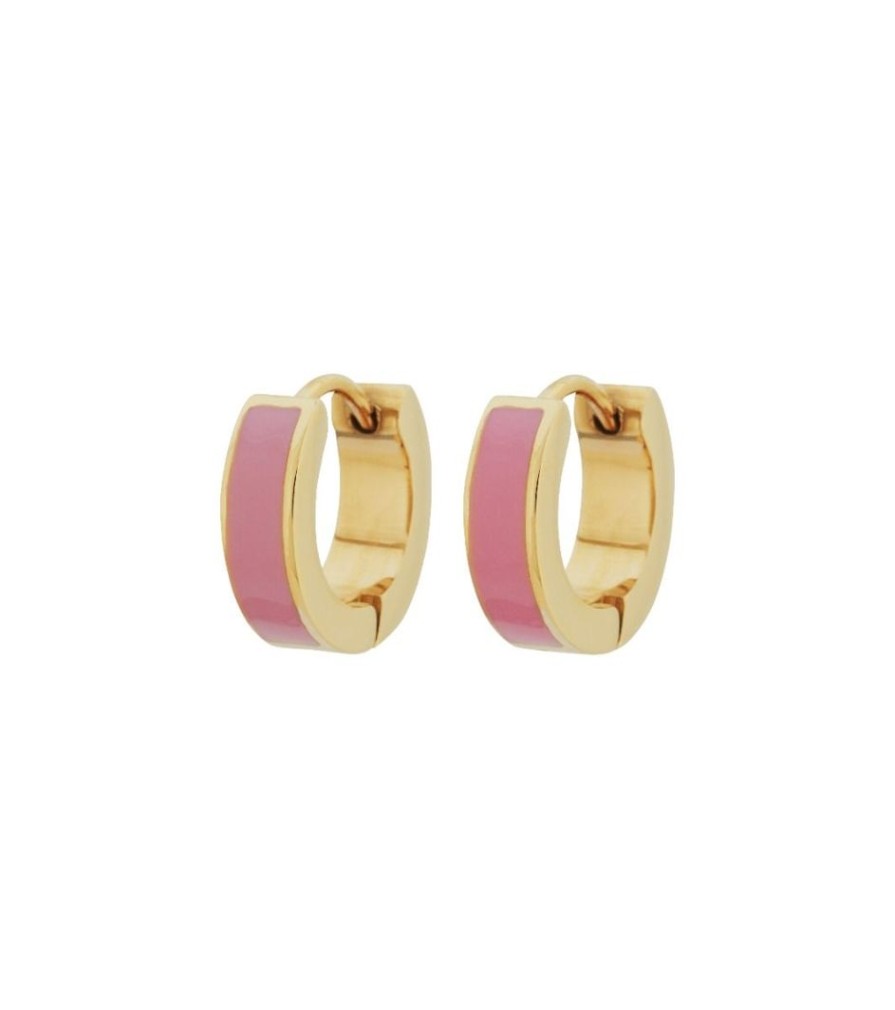 Orhangen Edblad | Fave Hoops Pink Gold