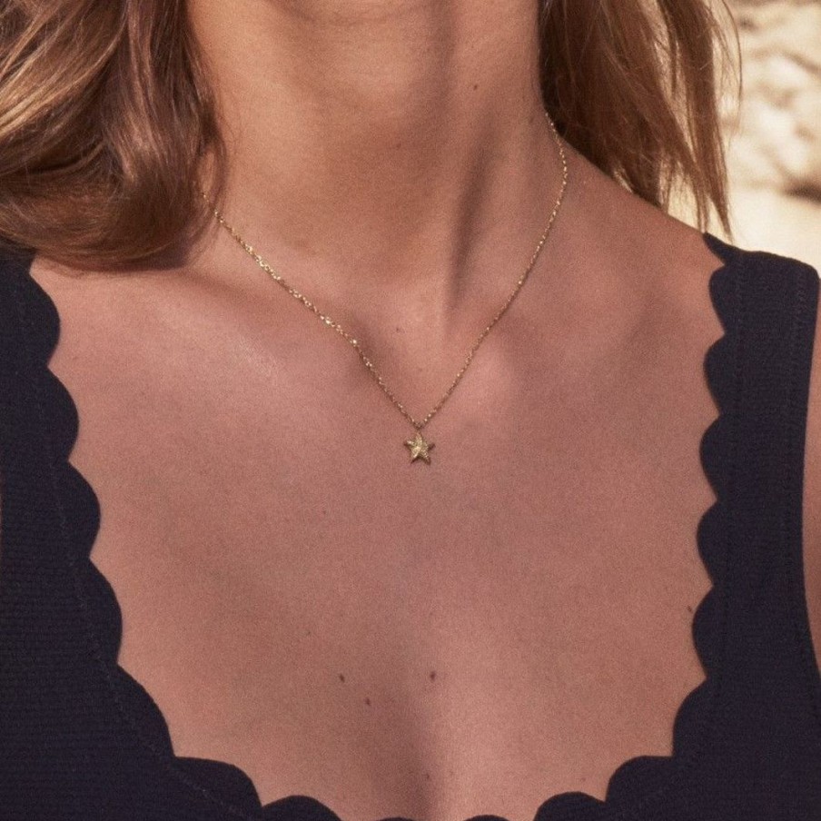 Halsband Edblad | Beachcomber Starfish Necklace Gold