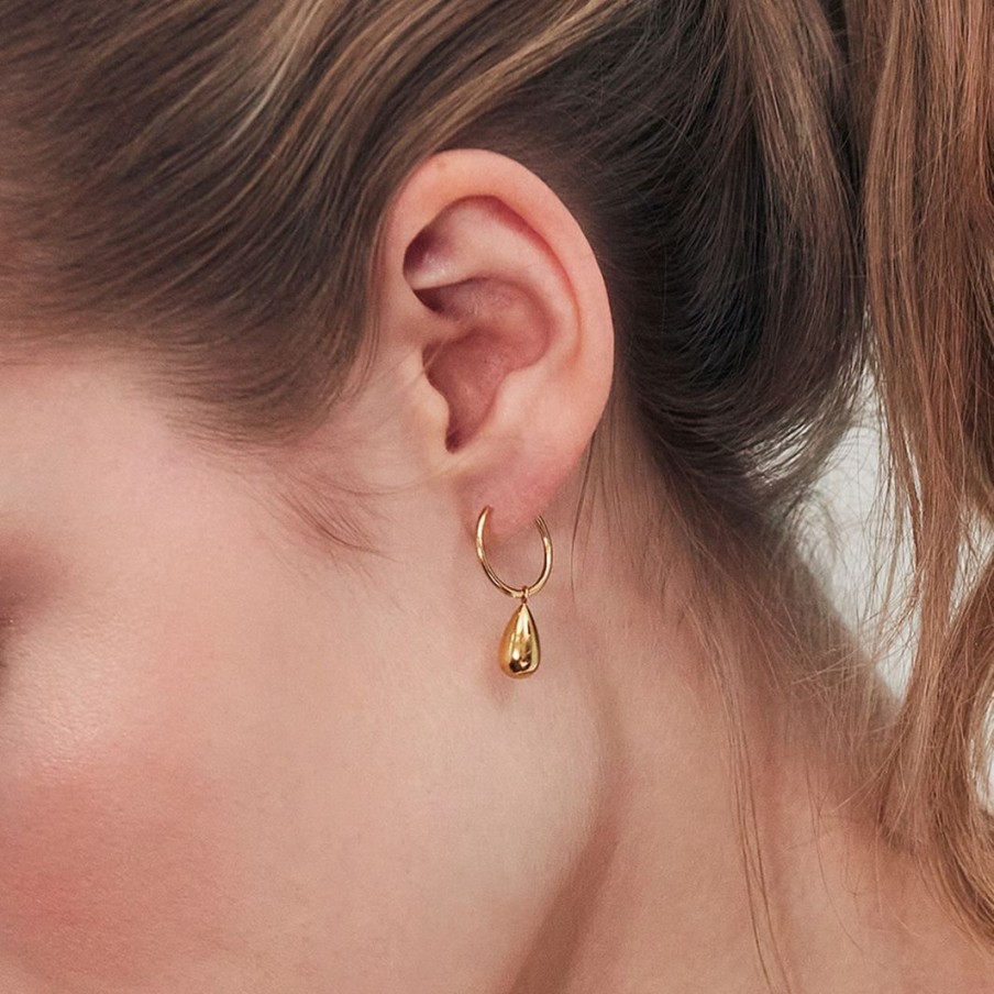Orhangen Edblad | Drop Mini Earrings Gold