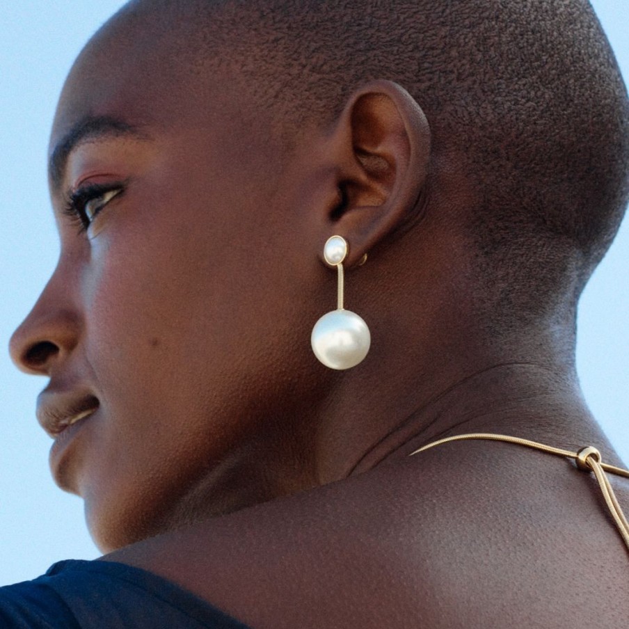 Orhangen Edblad | Globe Earrings Maxi Gold