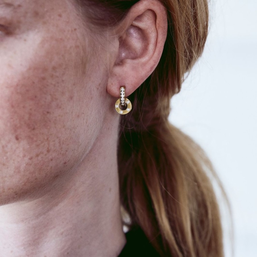 Orhangen Edblad | Ida Orbit Earrings Gold
