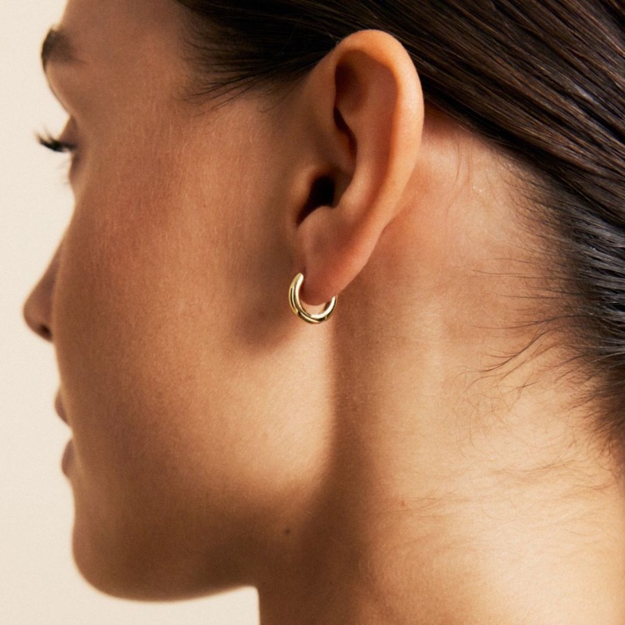 Orhangen Edblad | Luxe Hoops Mini Plain Gold