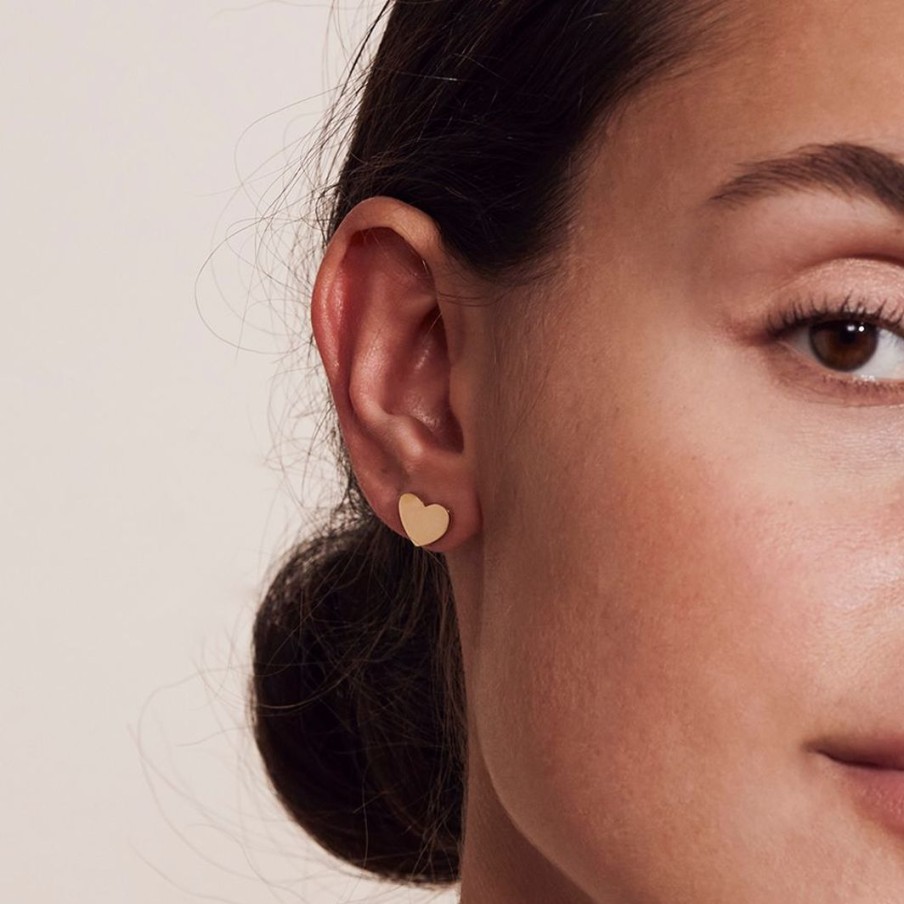 Orhangen Edblad | Pure Heart Studs Gold