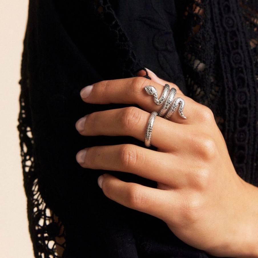 Ringar Edblad | Snake Ring S Steel