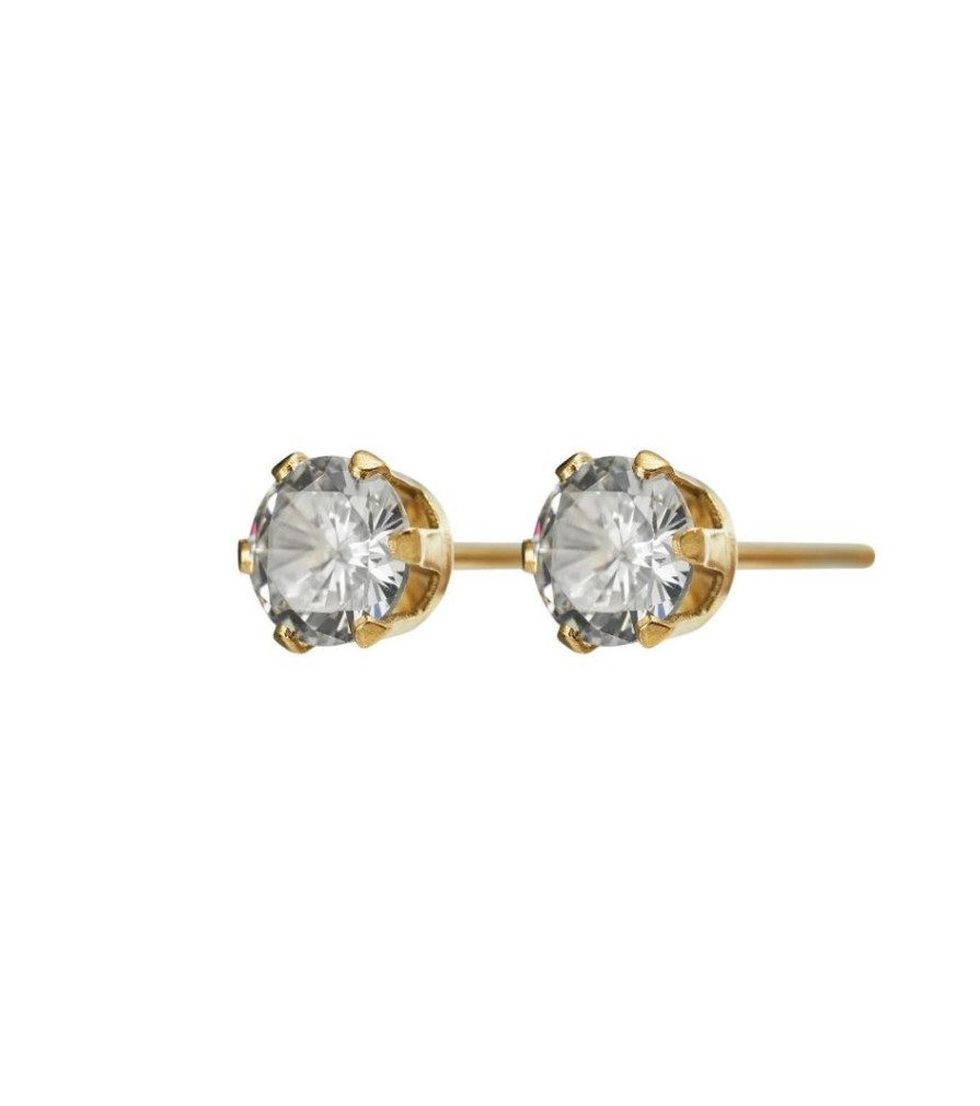 Orhangen Edblad | Crown Studs Gold
