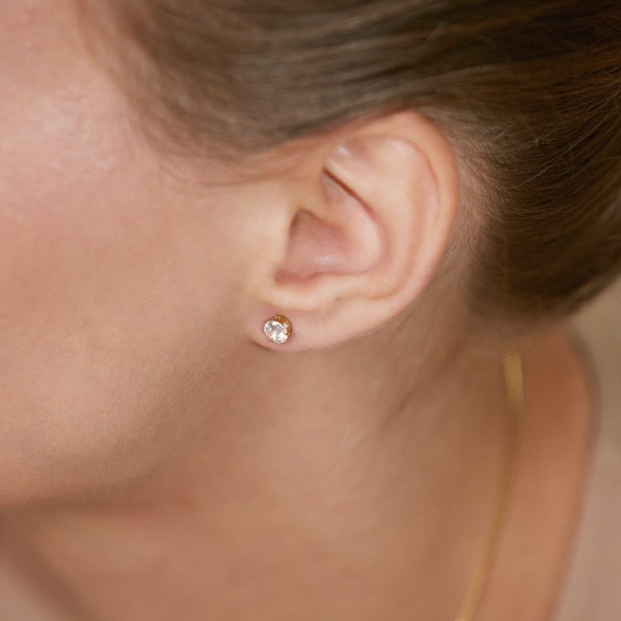 Orhangen Edblad | Crown Studs Gold