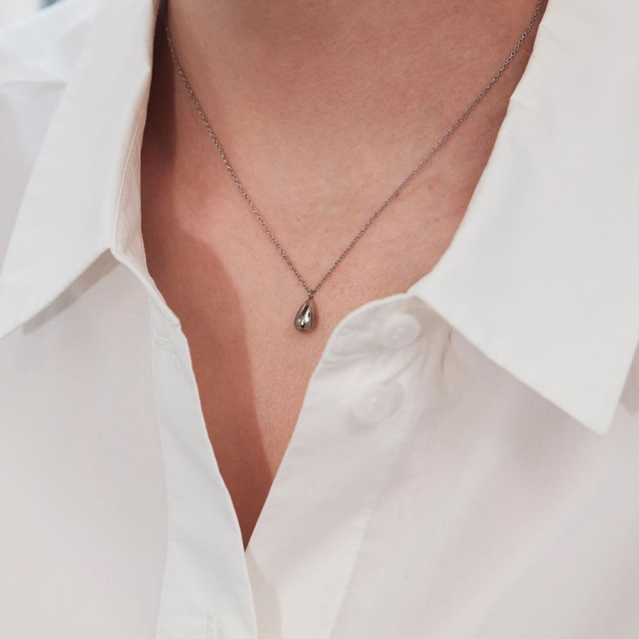 Halsband Edblad | Drop Mini Necklace Steel