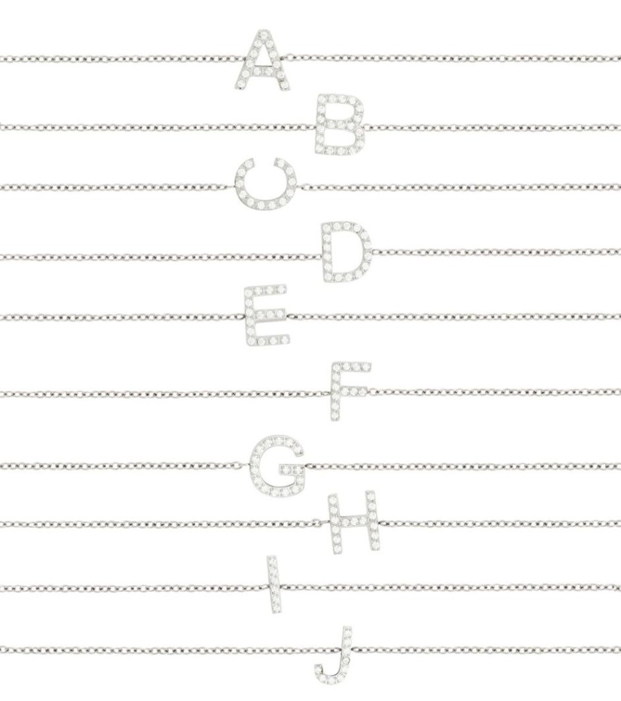 Armband Edblad | Letter Bracelet A-O Steel
