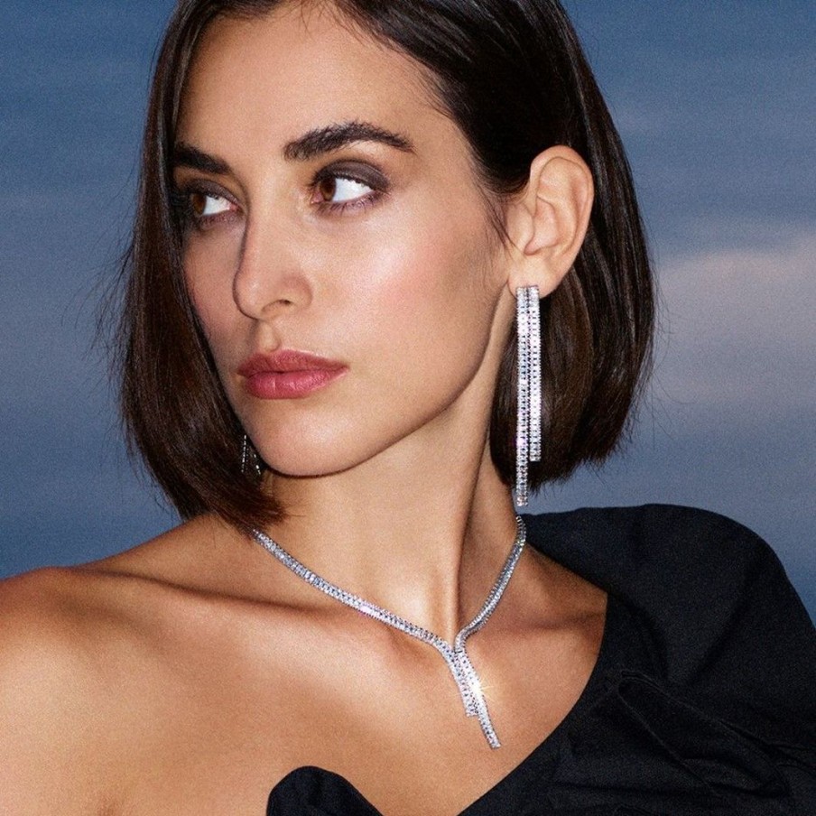 Orhangen Edblad | Radiant Earrings Maxi Steel