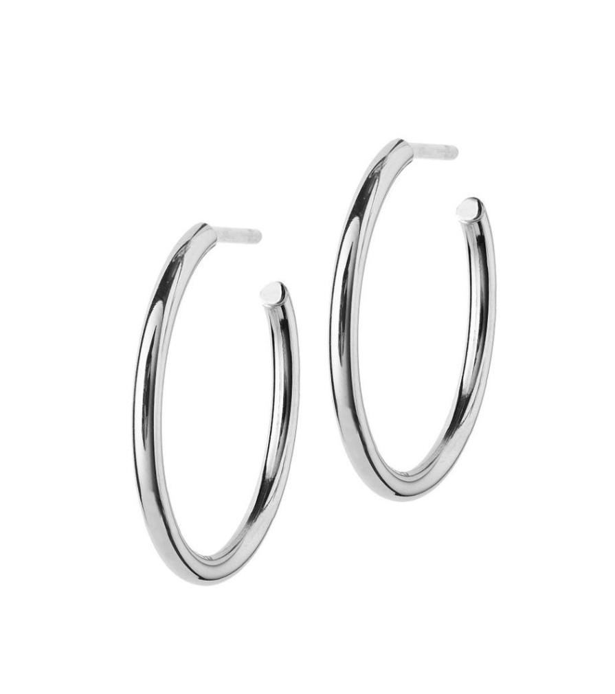 Orhangen Edblad | Hoops Earrings Steel Medium