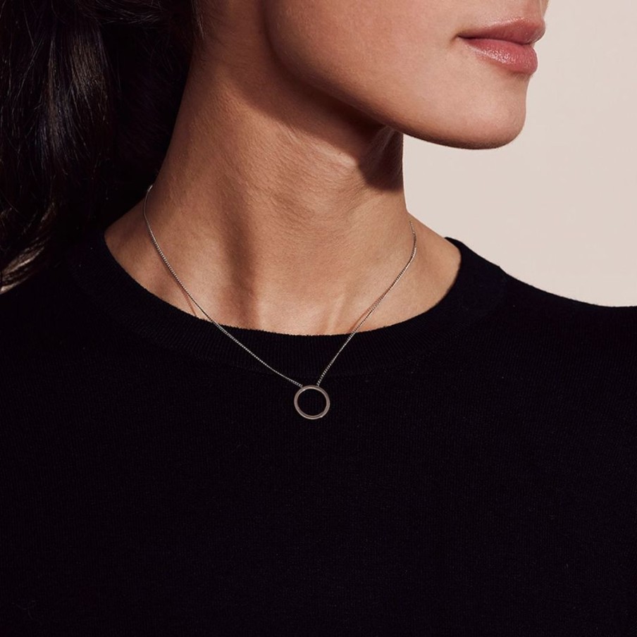 Halsband Edblad | Circle Necklace Small Steel