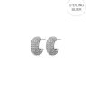 Orhangen Edblad | Luxe Creoles Silver