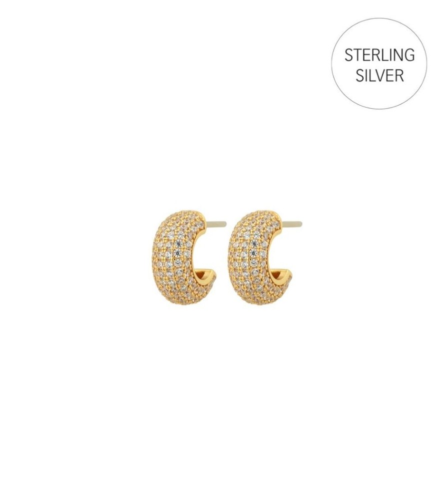 Orhangen Edblad | Luxe Creoles Gold