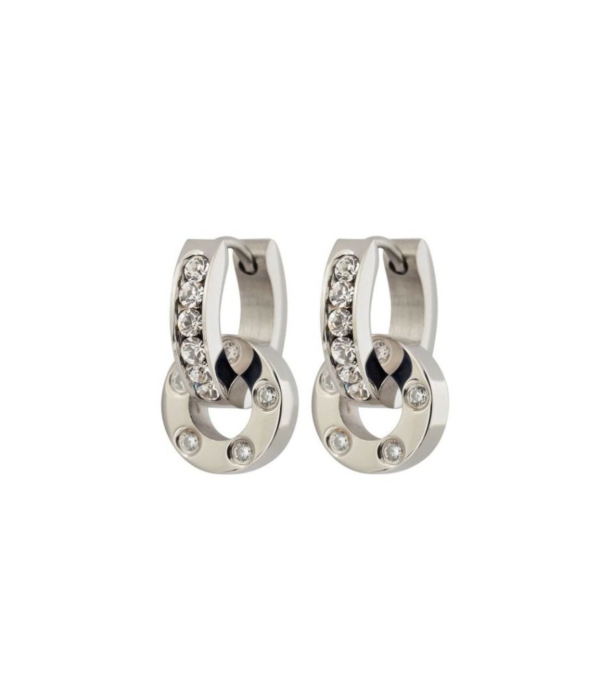 Orhangen Edblad | Ida Orbit Earrings Steel